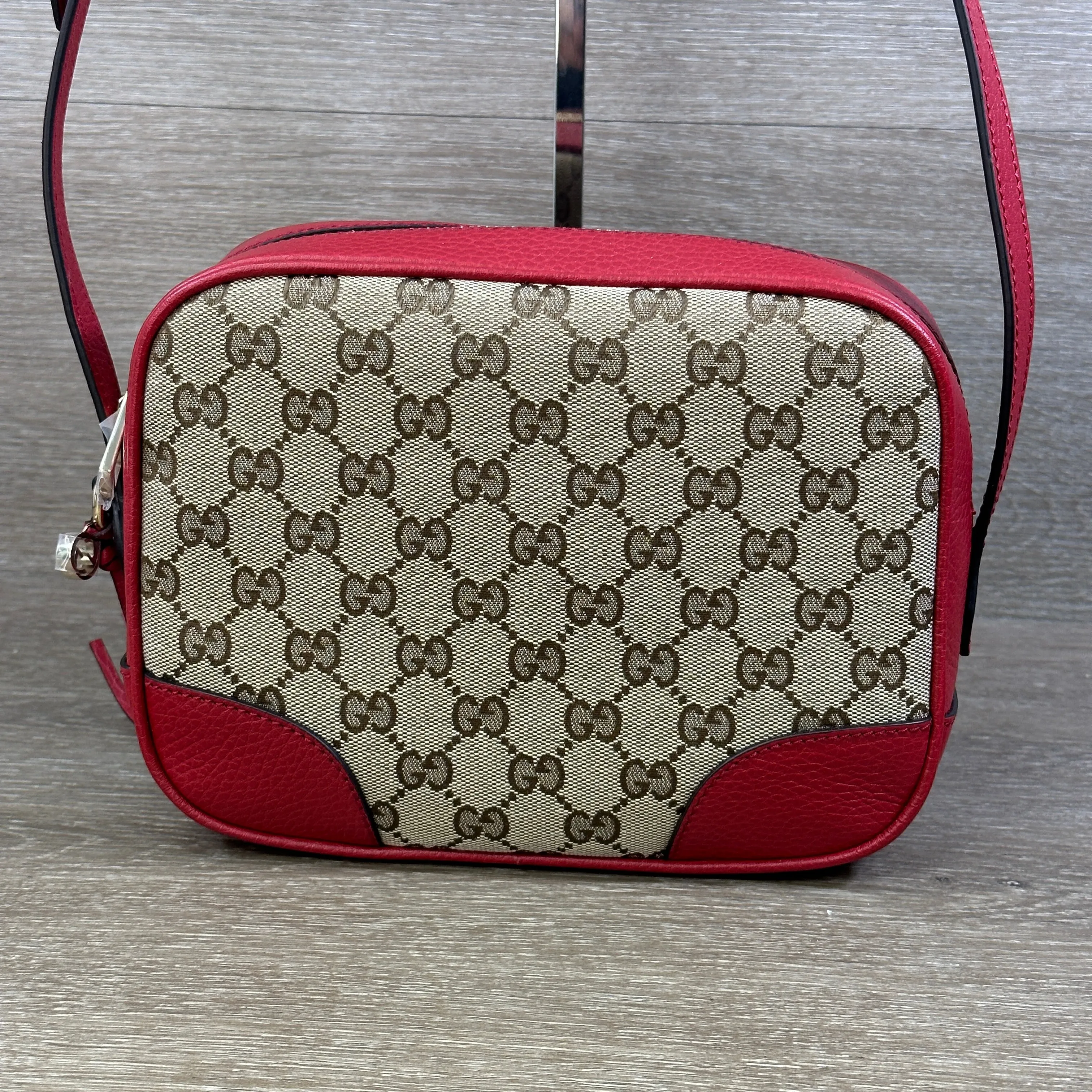 Gucci Bree Crossbody GG Red Leather