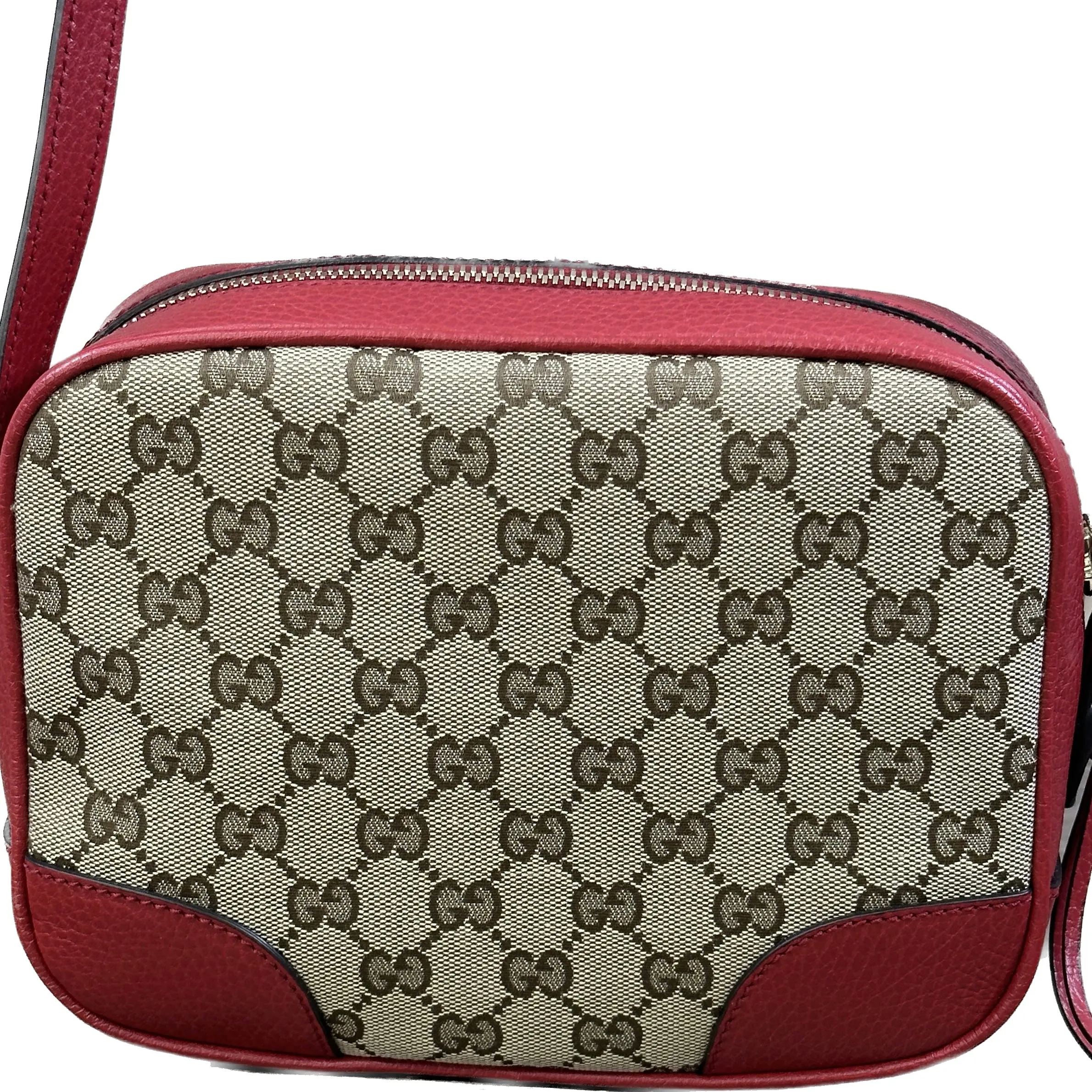 Gucci Bree Crossbody GG Red Leather