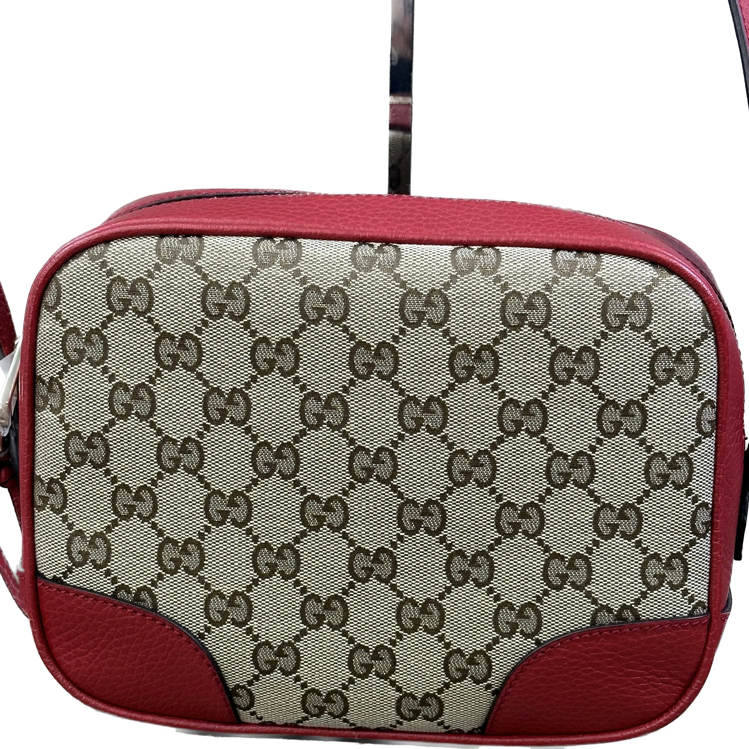 Gucci Bree Crossbody GG Red Leather