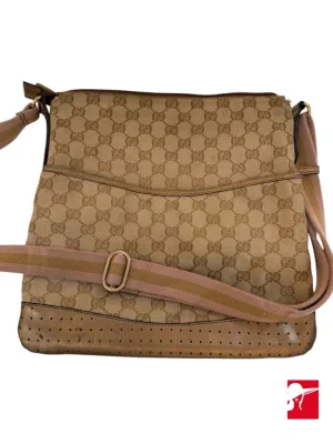 Gucci GG canvas pocket messenger bag