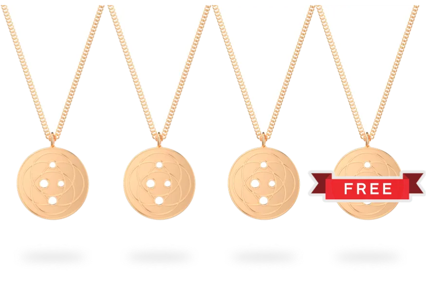Harmoni Pendant - Stainless/Rose Gold/Gold - Special Dr. Z Exclusive Offer