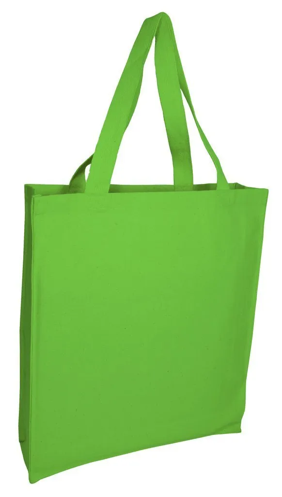 Heavy Wholesale Canvas Tote bags With Full Gusset