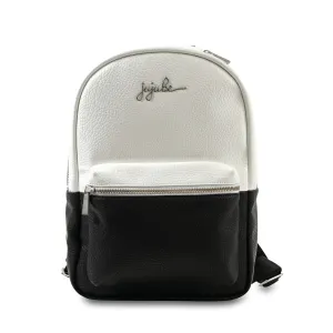 Jujube Leather - Mini Backpack (Black White)