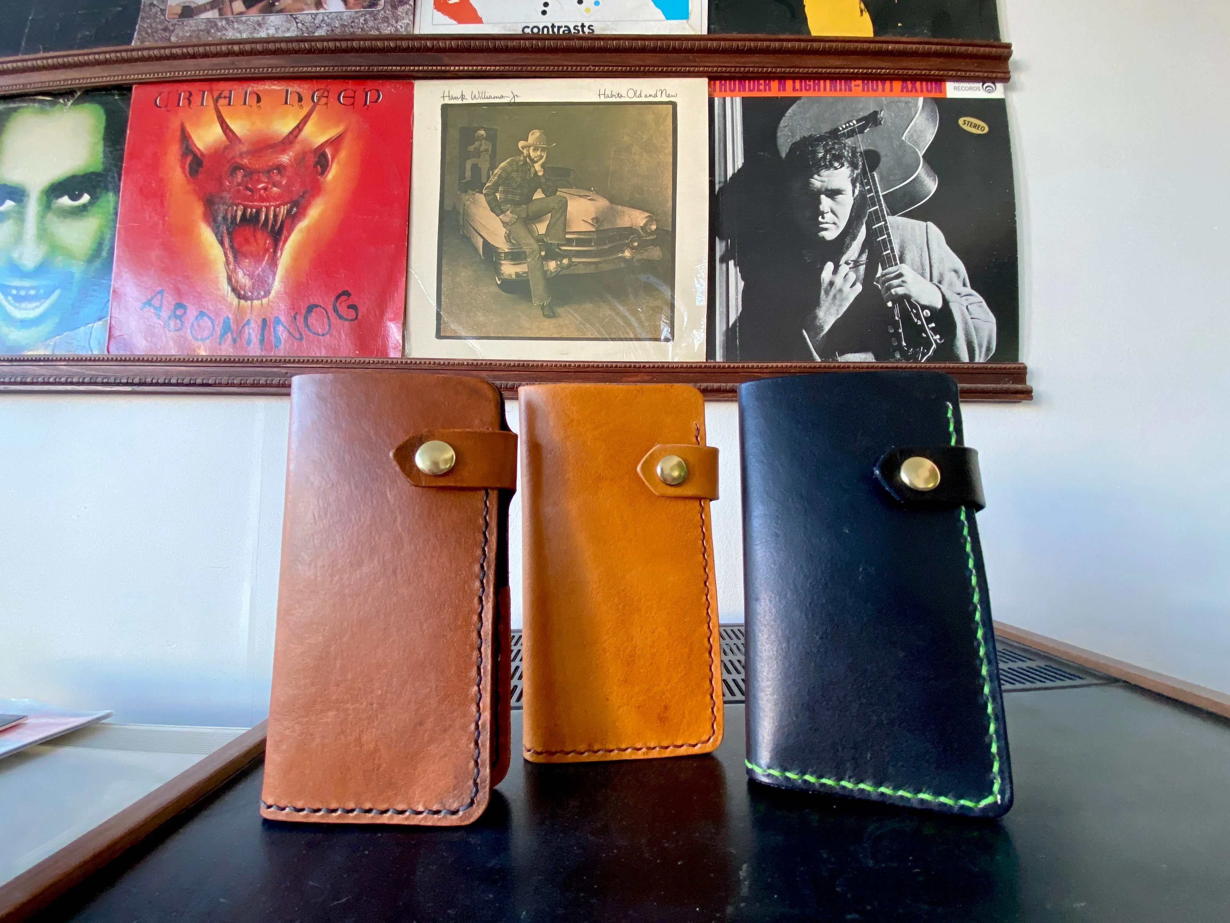 Leather Biker Wallet