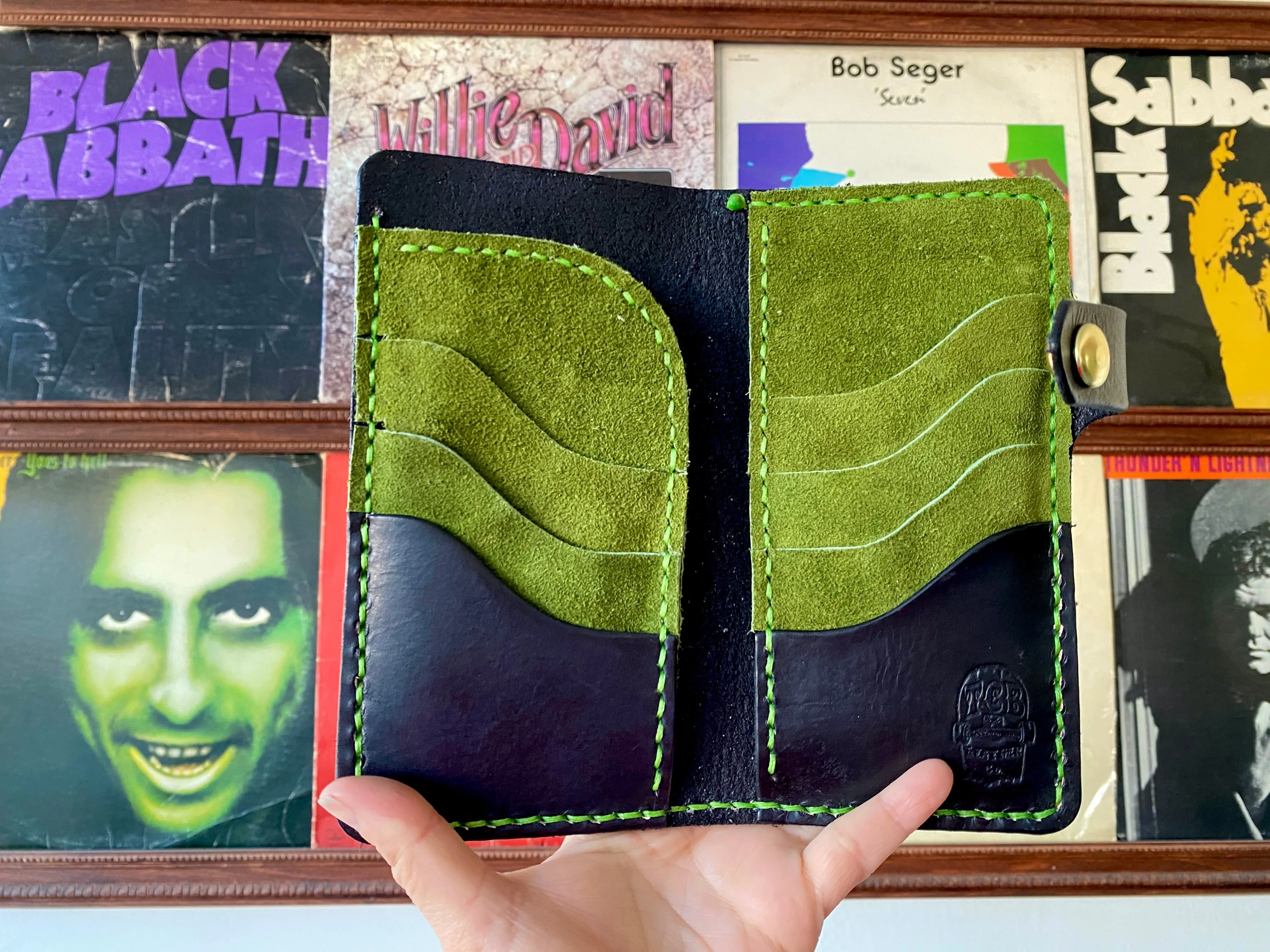 Leather Biker Wallet