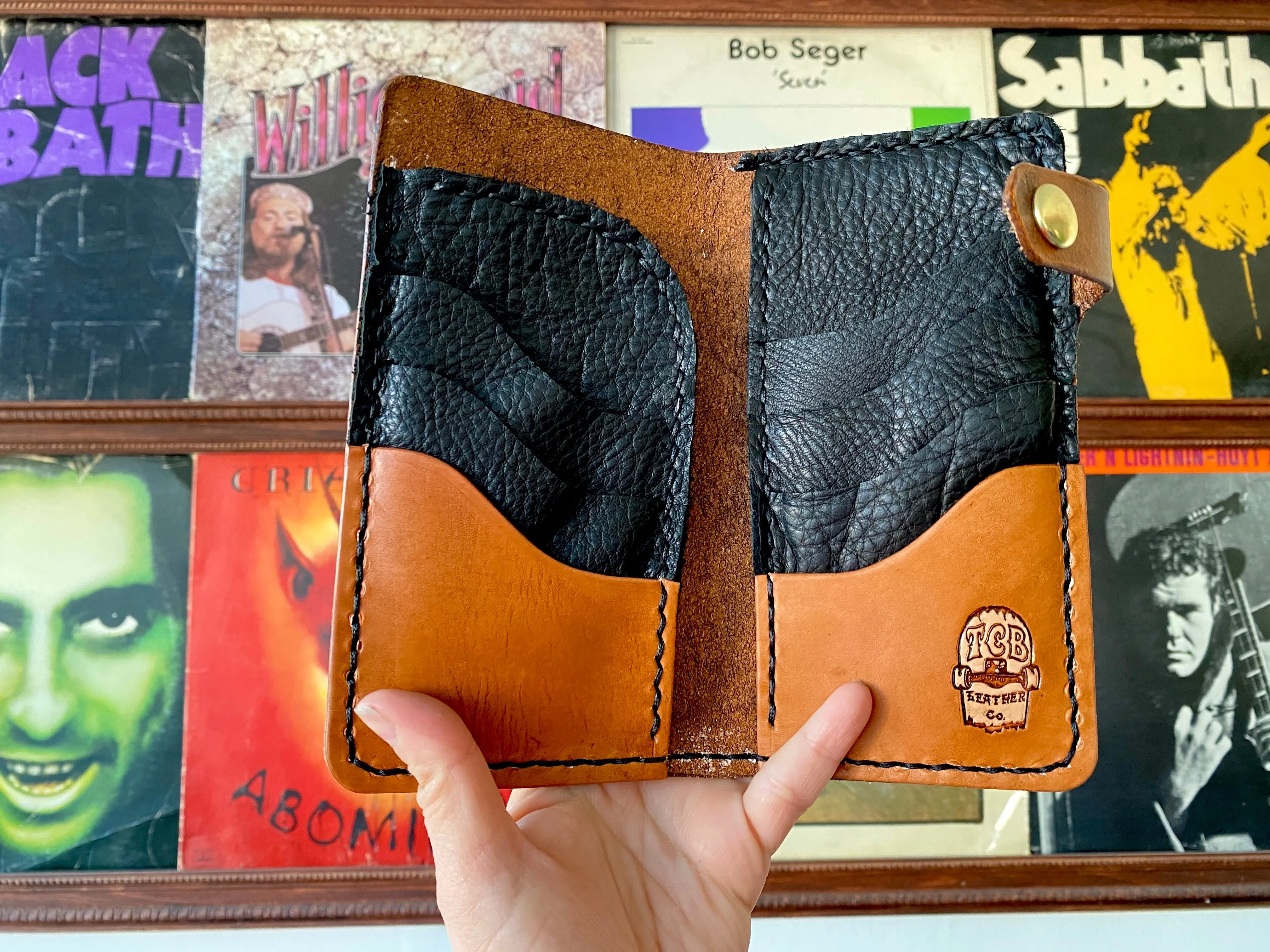 Leather Biker Wallet