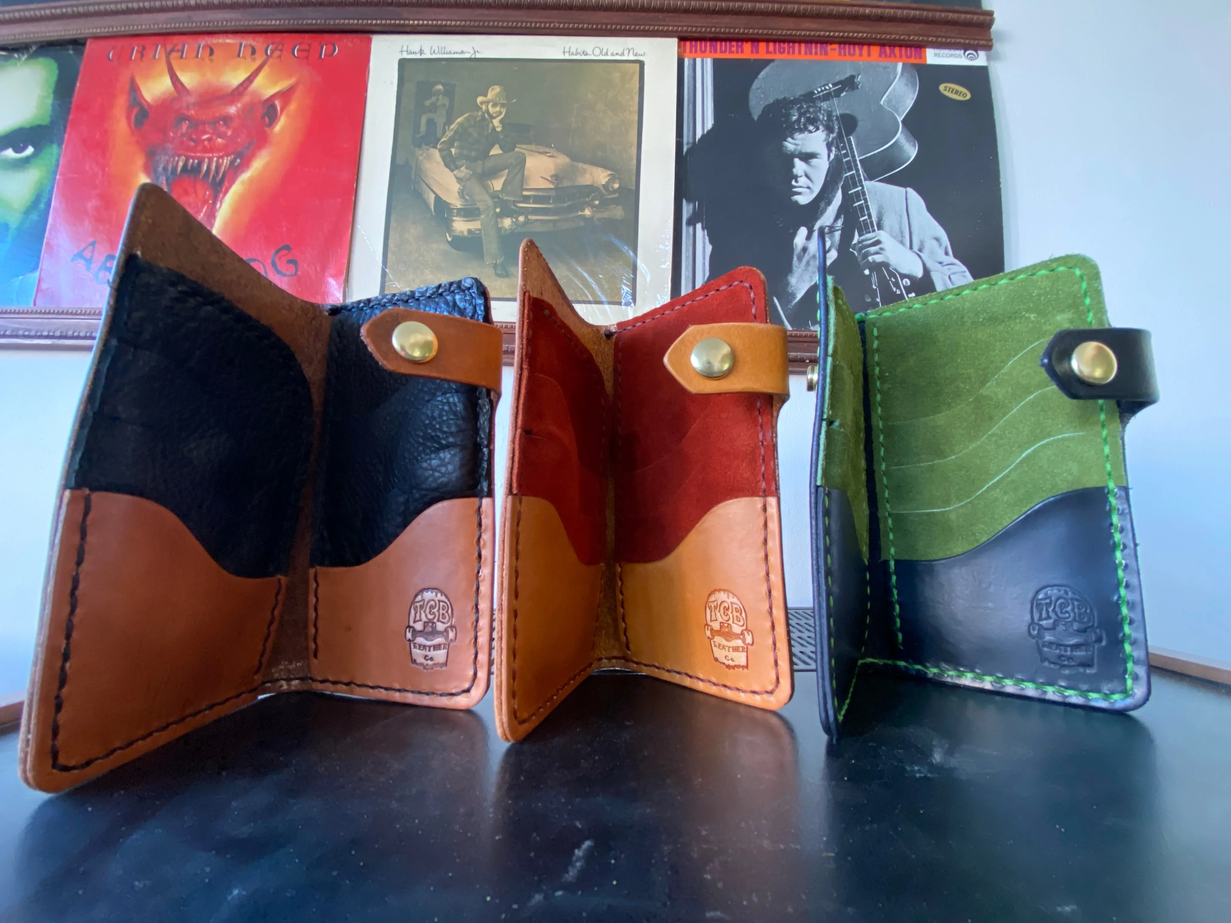 Leather Biker Wallet
