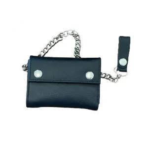 Leather Wallet for Men | Biker Wallet with Chain