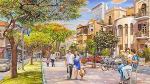 Let's fall in love on Rothschild street