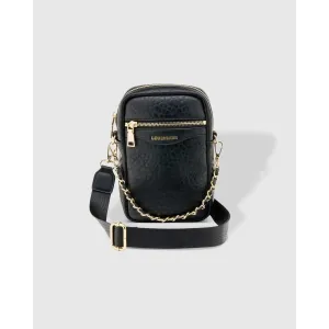 Louenhide Frankie Phone Crossbody Bag - Black