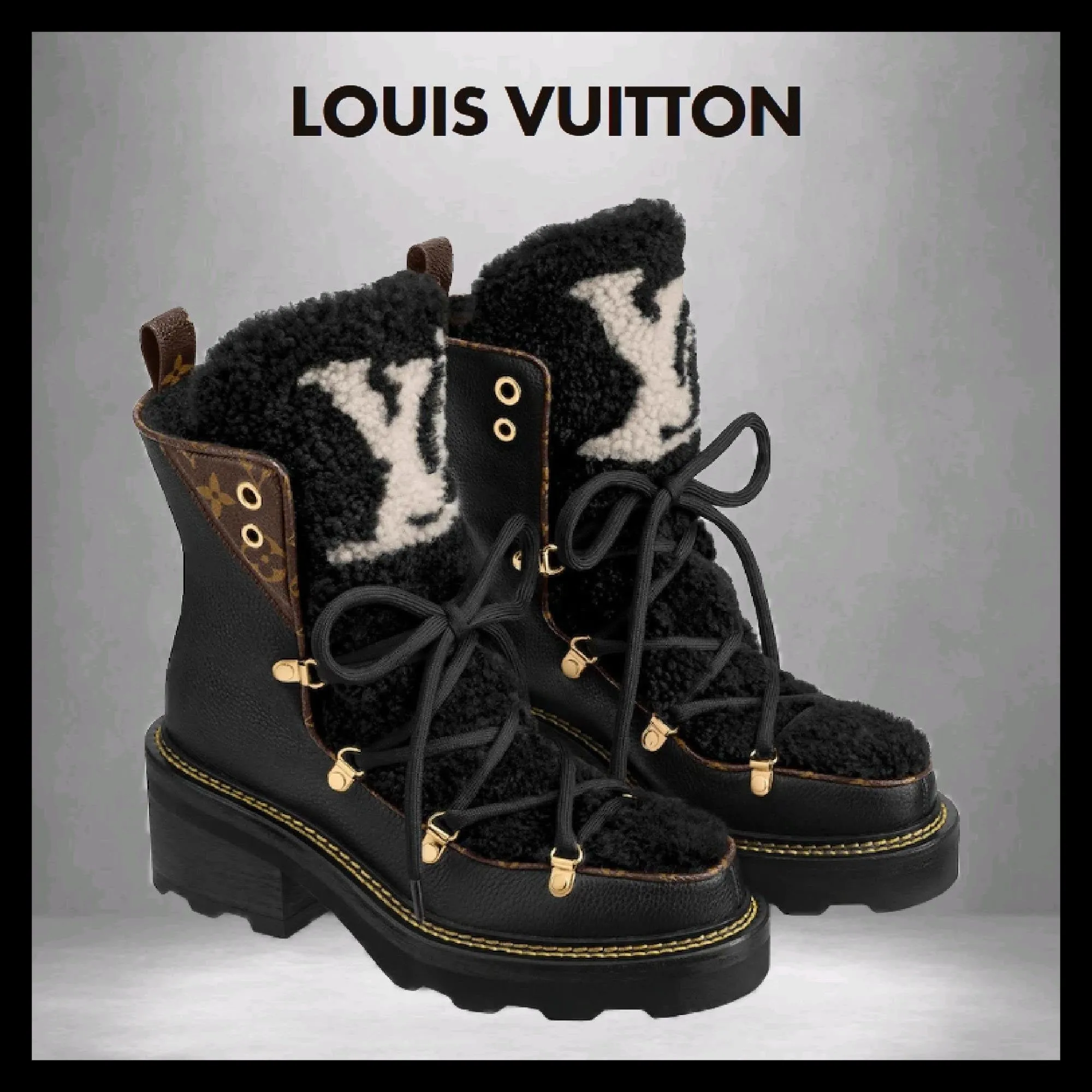 LOUIS VUITTON BEAUBOURG ANKLE BOOT