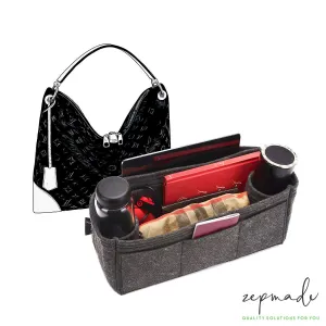 Louis Vuitton Berri Organizer Insert, Bag Organizer with Double Bottle Holders and Exterior Pockets