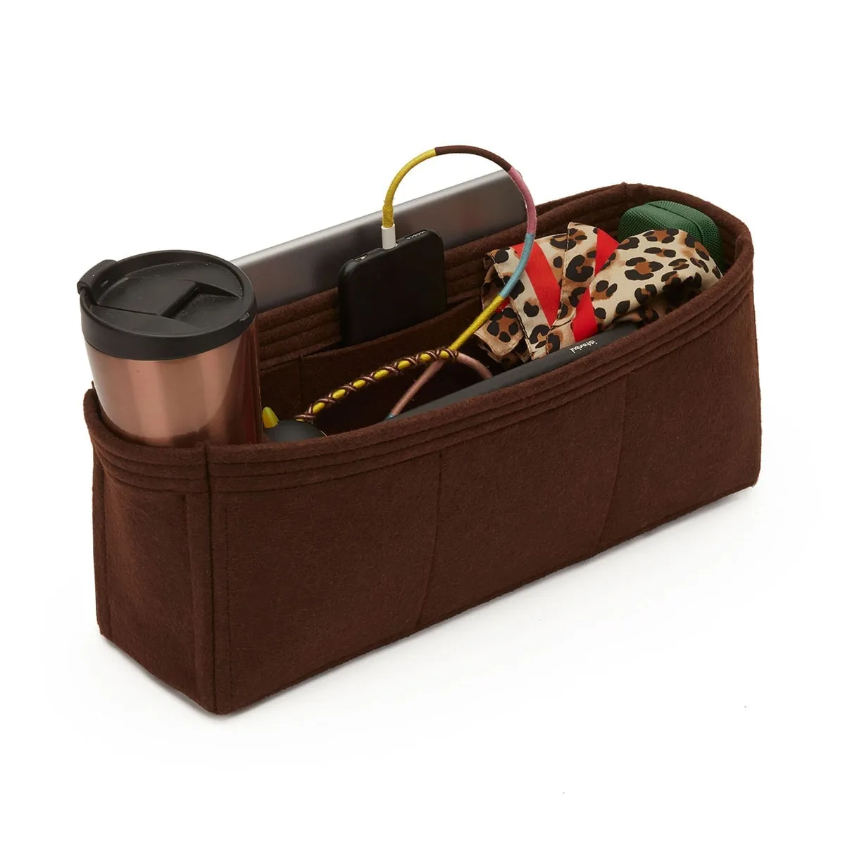 Louis Vuitton Berri Organizer Insert, Bag Organizer with Double Bottle Holders