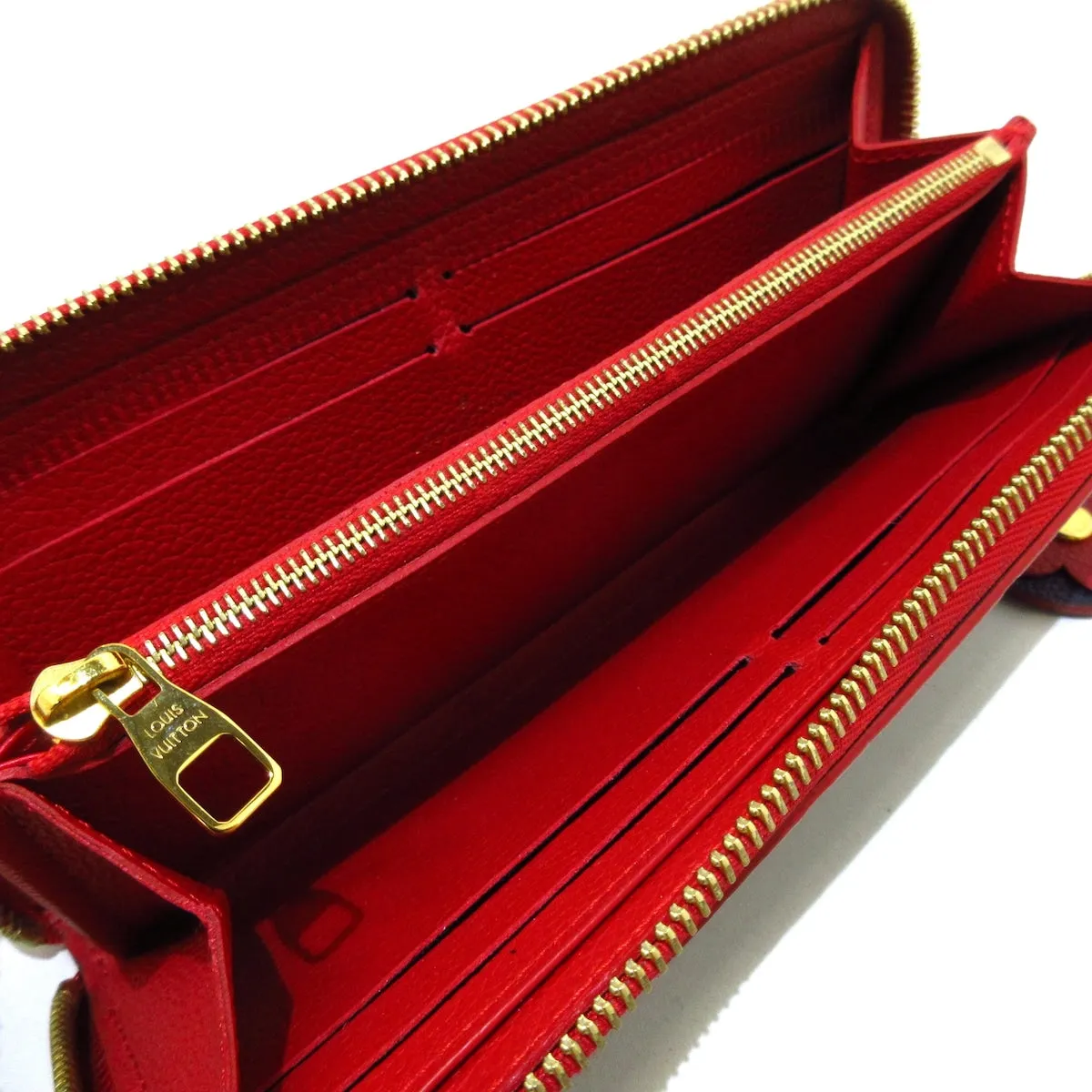 Louis Vuitton Clémence  Leather Wallet  ()
