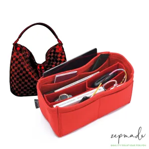 Louis Vuitton Duomo Hobo Purse Organizer Insert, Bag Organizer with Middle Compartment and Exterior Pockets