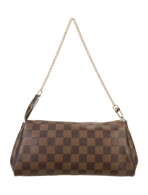 Louis Vuitton Eva Damier Ebene Clutch-Pochette