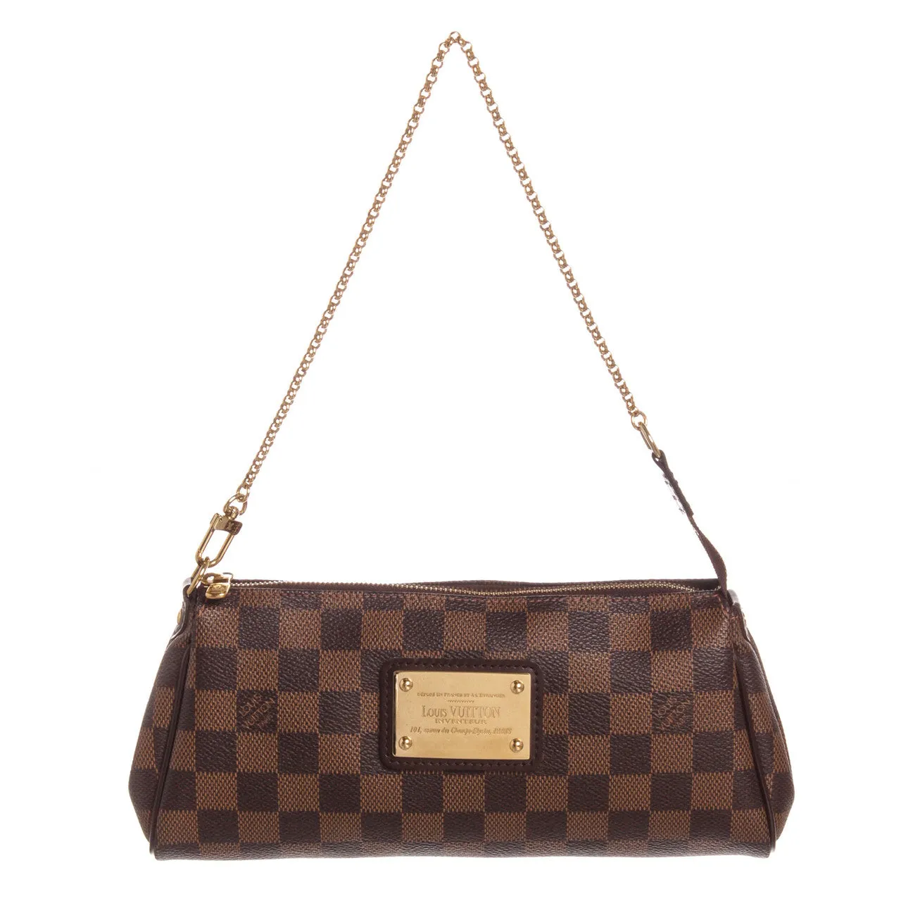 Louis Vuitton Eva Damier Ebene Clutch-Pochette