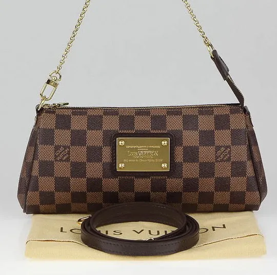 Louis Vuitton Eva Damier Ebene Clutch-Pochette