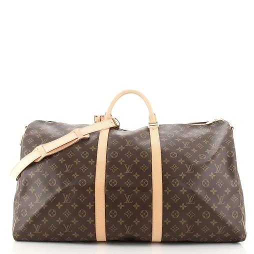 Louis Vuitton Keepall Bandouliere Bag Monogram Canvas 60