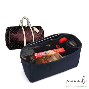 Louis Vuitton Keepall Organizer Insert, Bag Organizer with Double Bottle Holders
