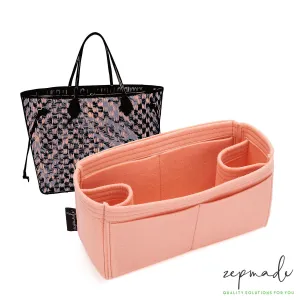Louis Vuitton Neverfull Organizer Insert, Bag Organizer with Double Bottle Holders and Exterior Pockets