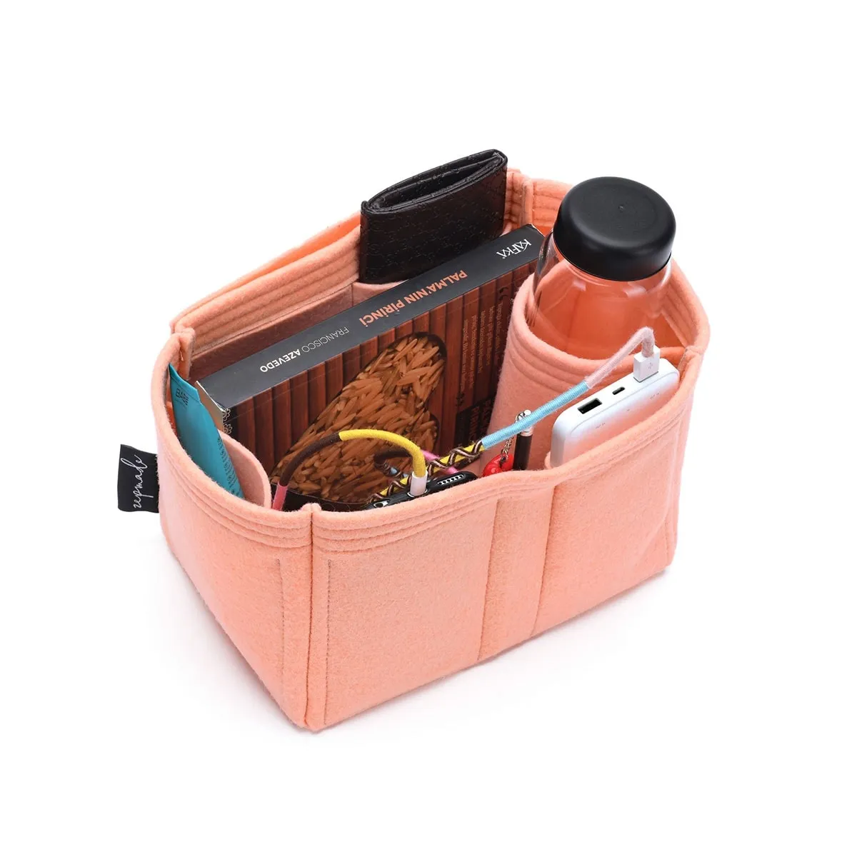 Louis Vuitton NOÉ Organizer Insert, Bag Organizer with Single Bottle and Pen Holders