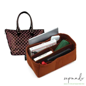 Louis Vuitton Saleya MM Purse Organizer Insert, Bag Organizer with Middle Compartment and Pen Holder
