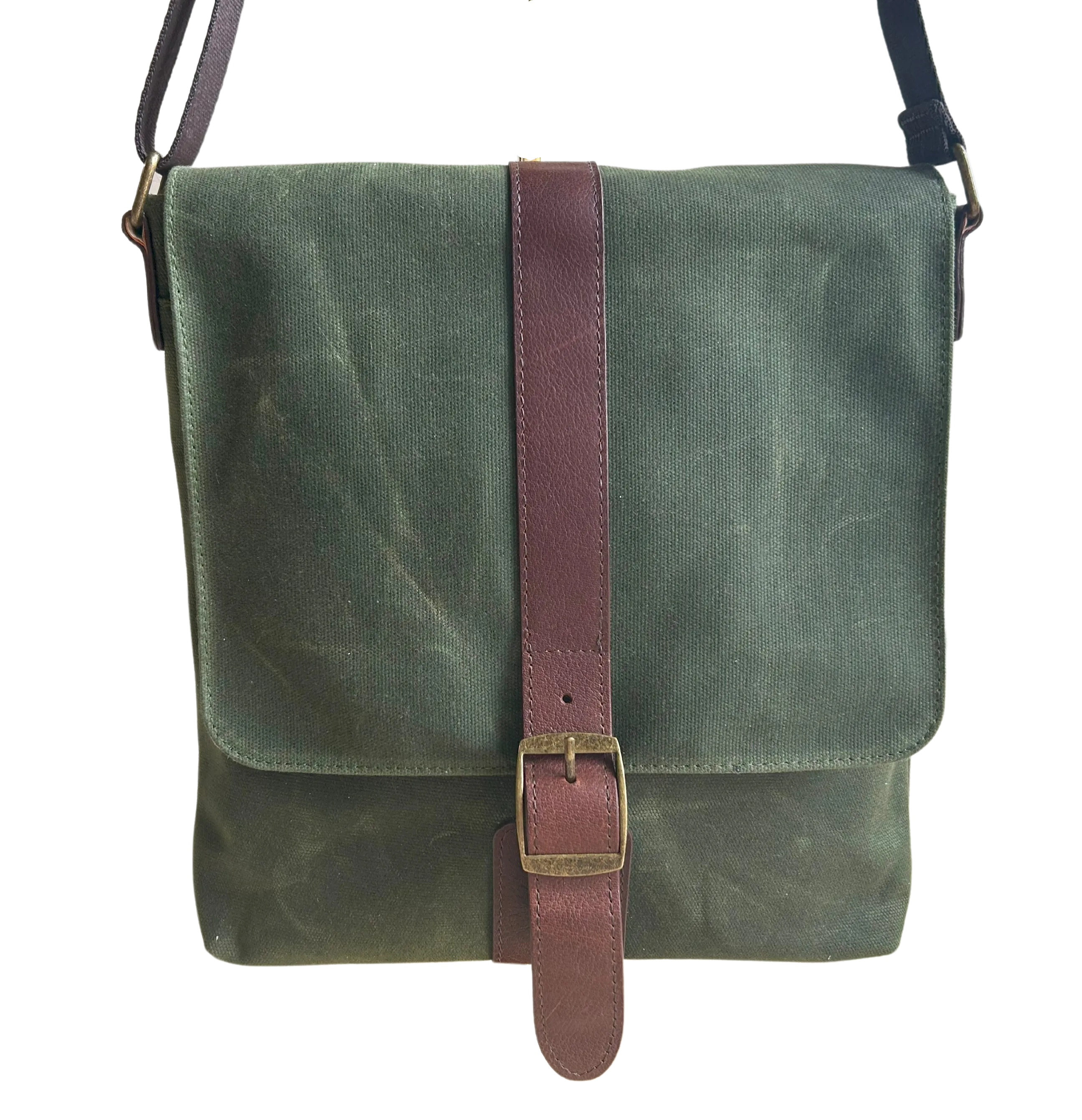 Messenger Bags, Maxwell Leather/Waxed Canvas Messenger Bags