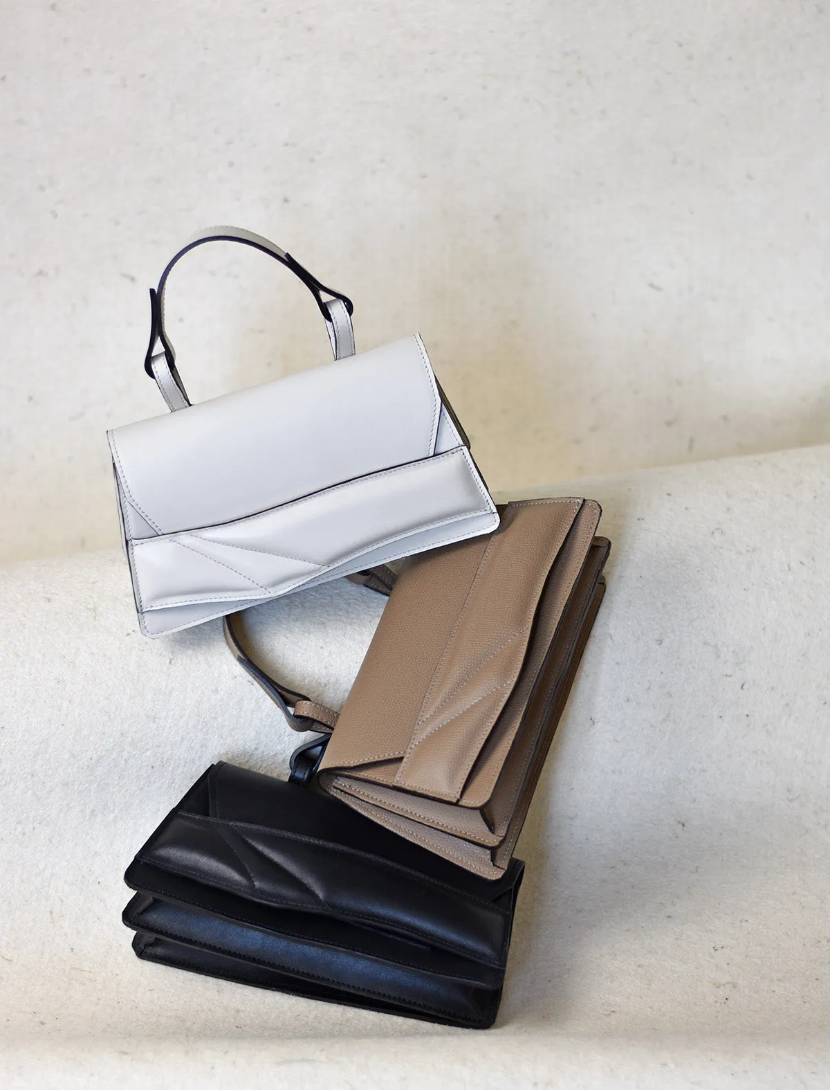 Mini Balance Bag Táska - Smooth Off White - Personalization
