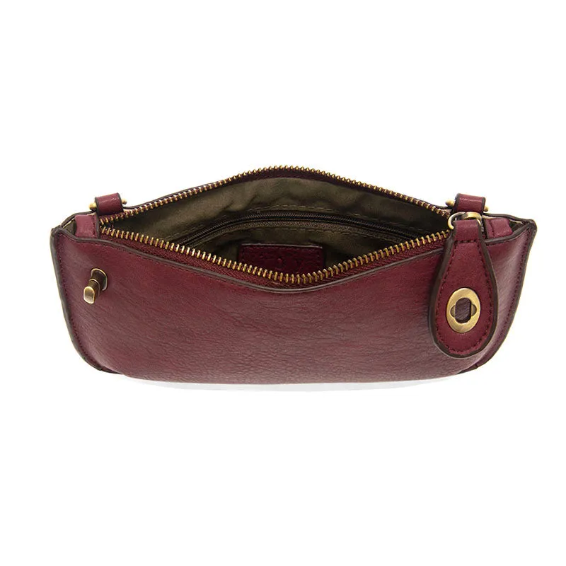 Mini Crossbody Wristlet Clutch-Red Violet-Women's  L8000-145