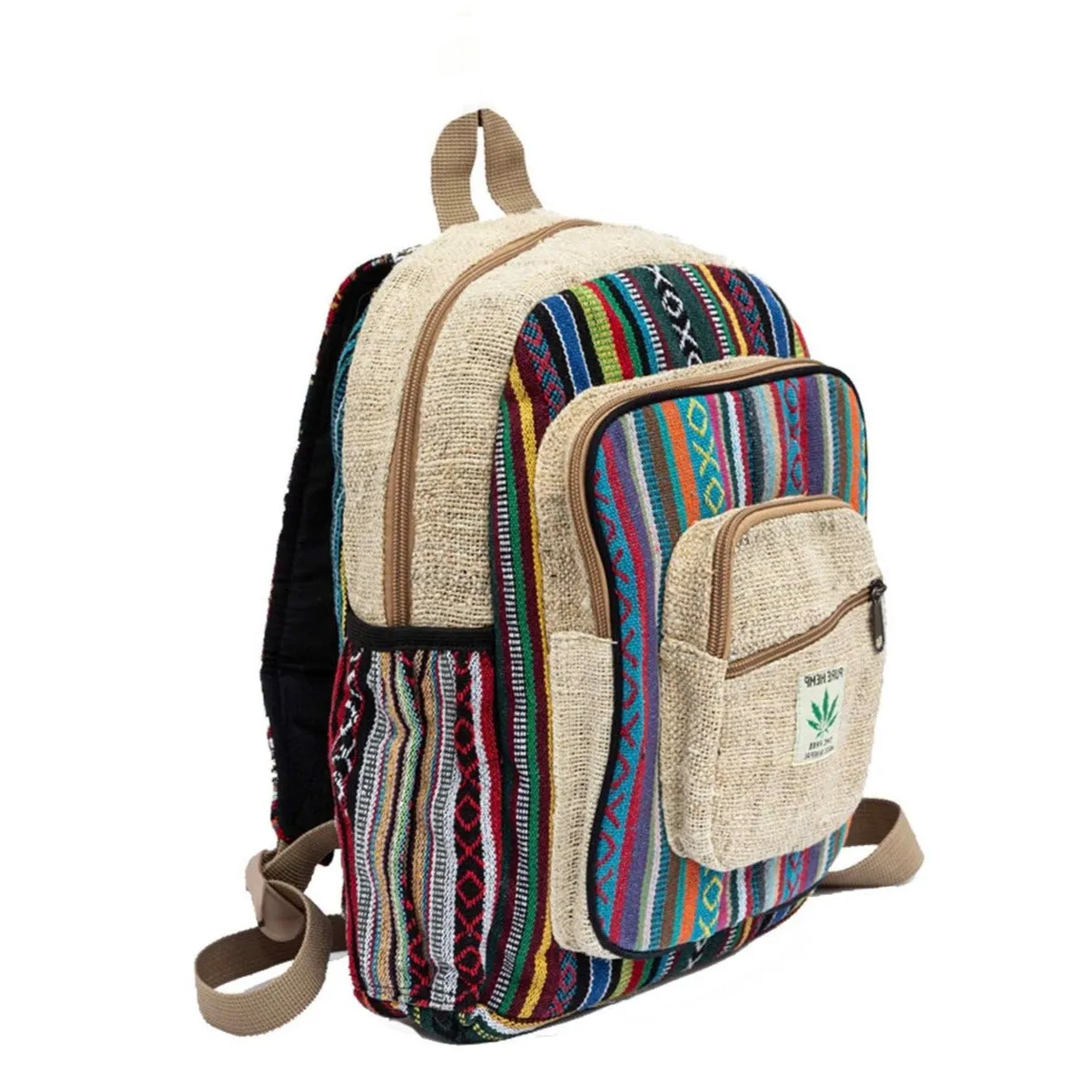 Mini Handmade Hemp Backpack