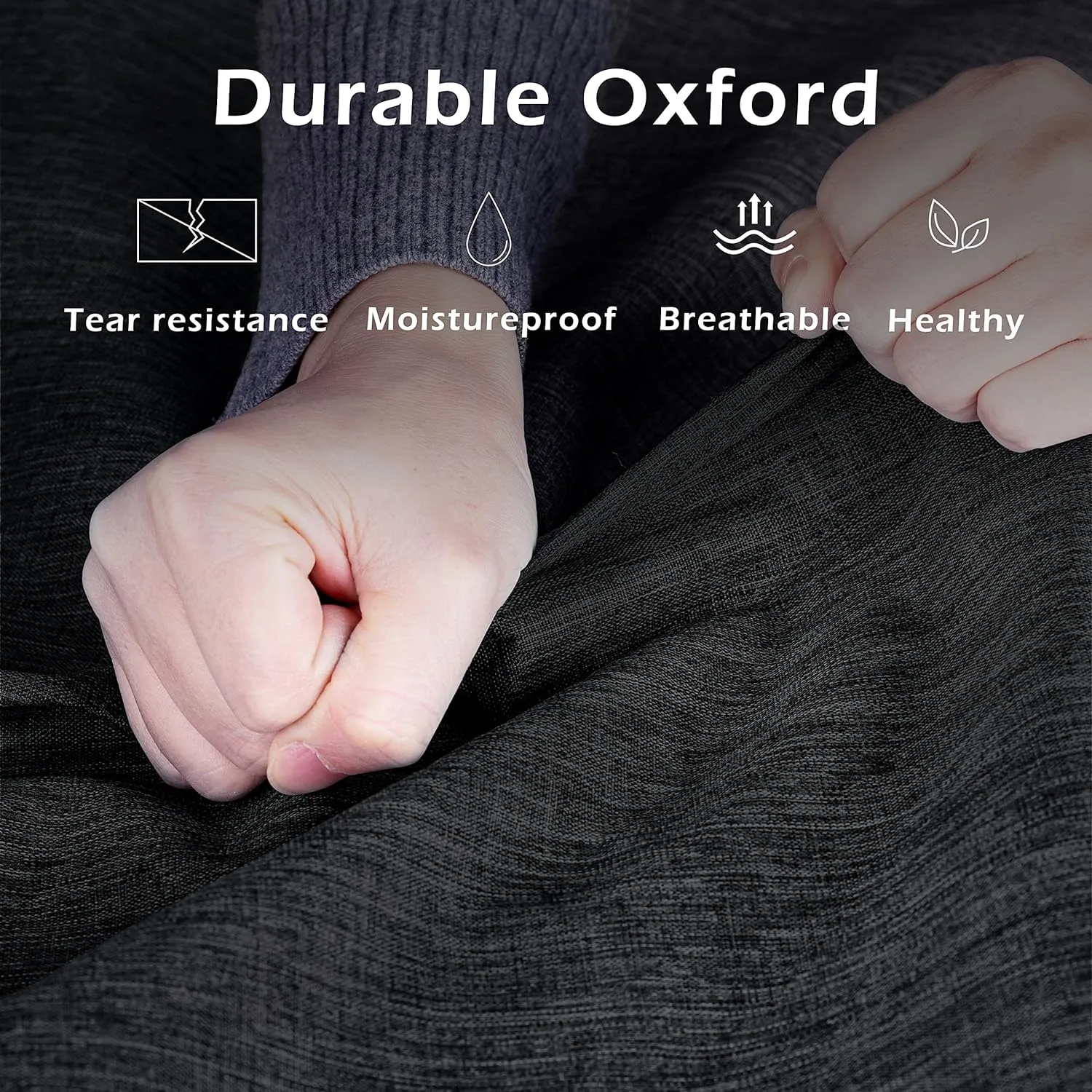 MISSLO Hanging Garment Bags for Travel Suit Bags for Closet Storage 50" Moving Bags for Clothes Dress Cover for Coat, Jacket, Shirt, Clothing, Black