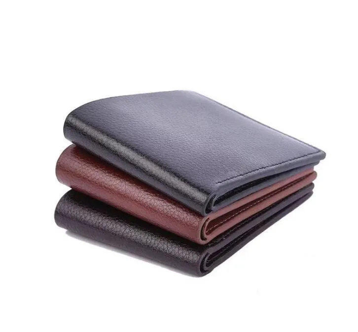 New design 2021 cheap Wholesale pi leather wallet for men
