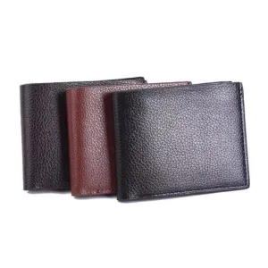 New design 2021 cheap Wholesale pi leather wallet for men