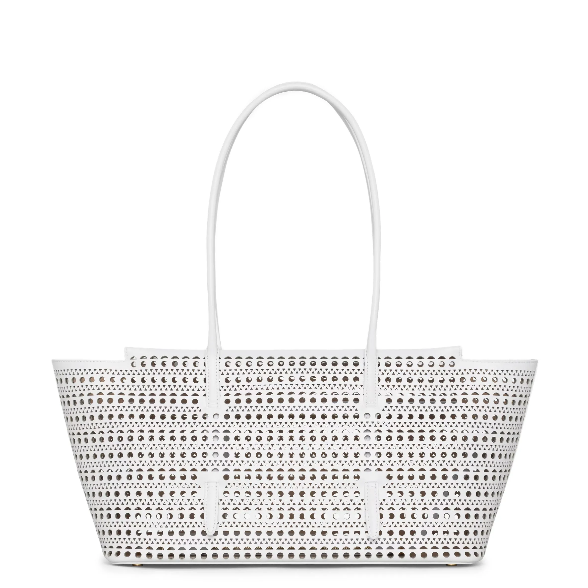 New Mina 32 in Vienne Calfskin, White