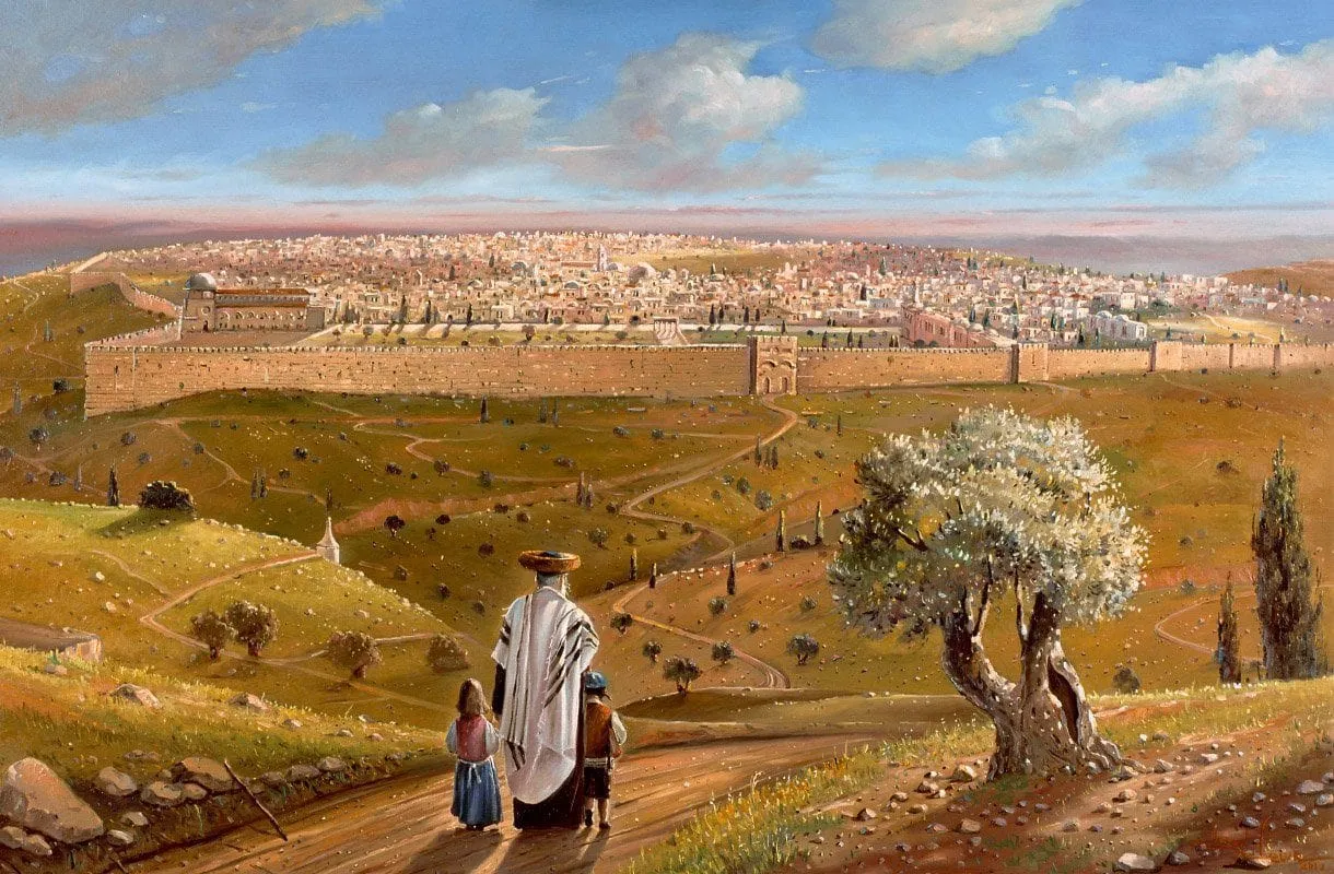 On the road to Jerusalem