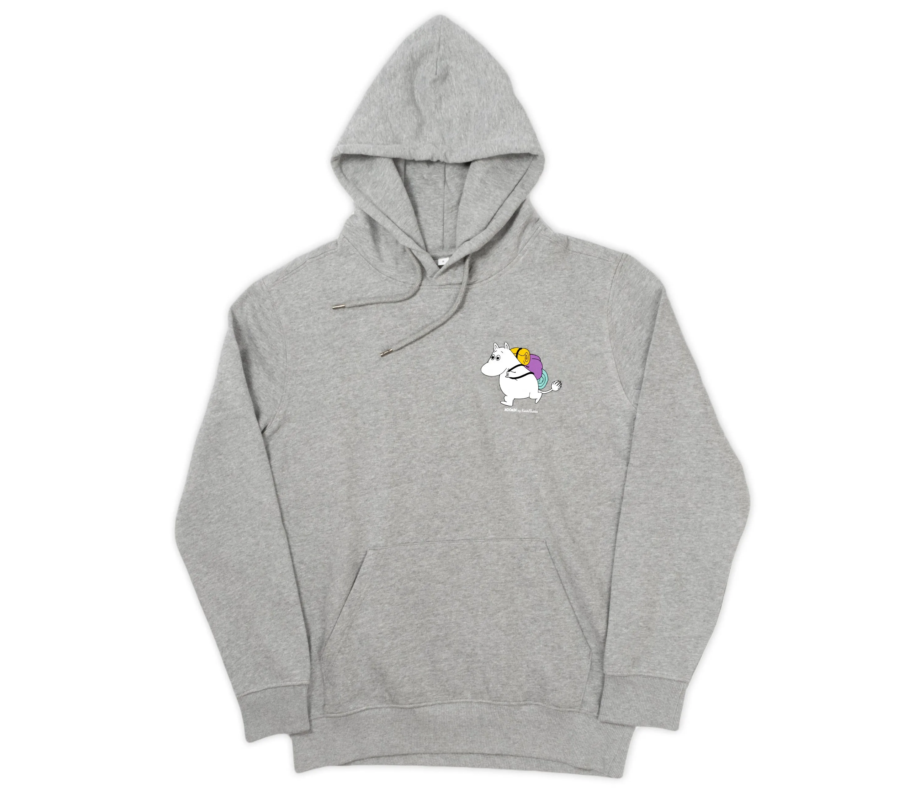 Organic Premium Hoodie Moomintroll - Grey