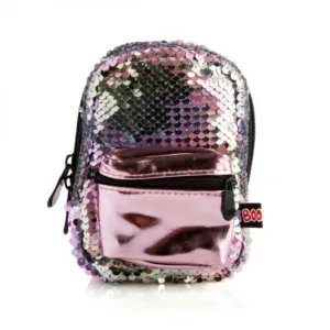 Pink Sequins BooBoo Mini Backpack - 11cm x 5cm x 15cm