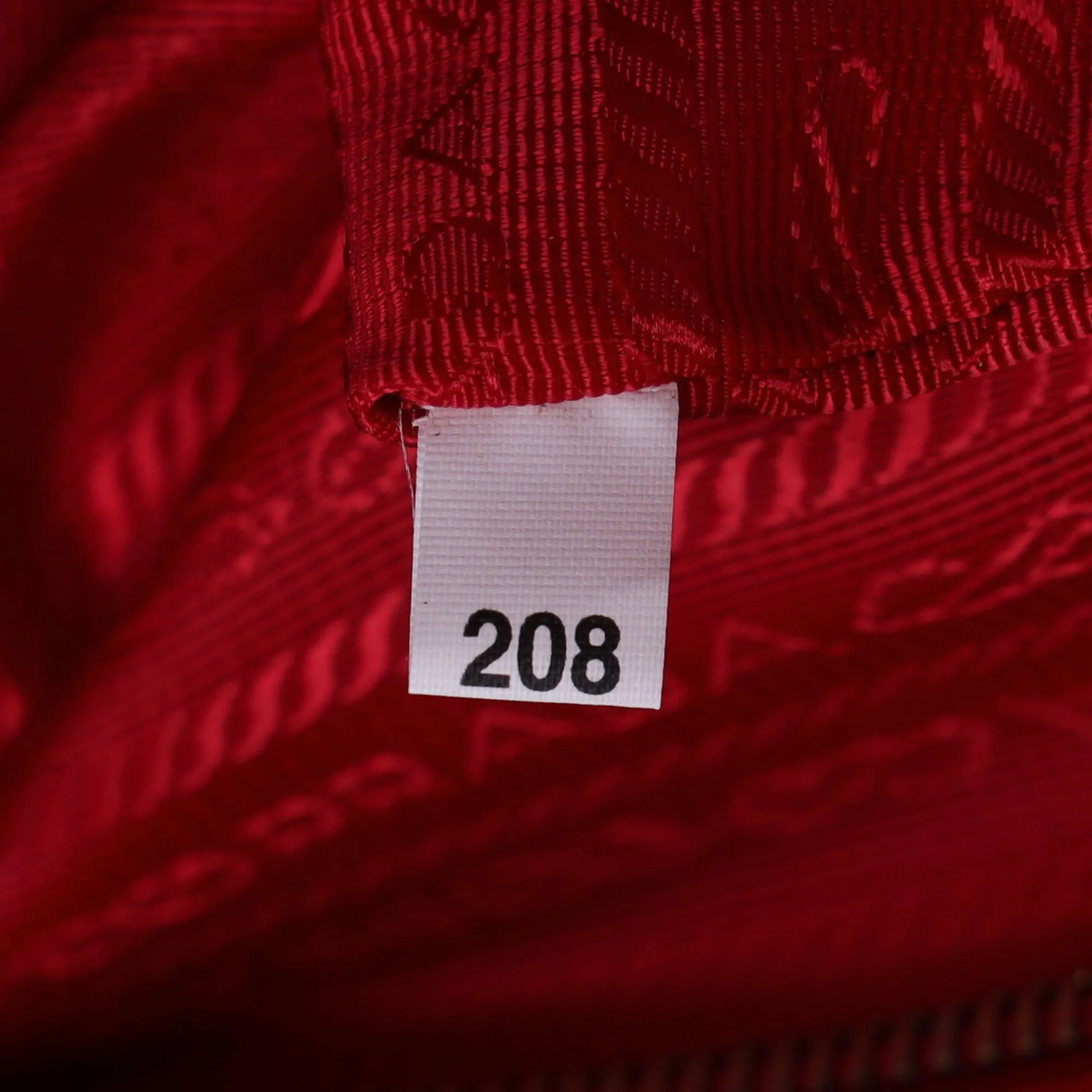 Prada Extra Large Galleria Hand Bag in Red Saffiano Leather