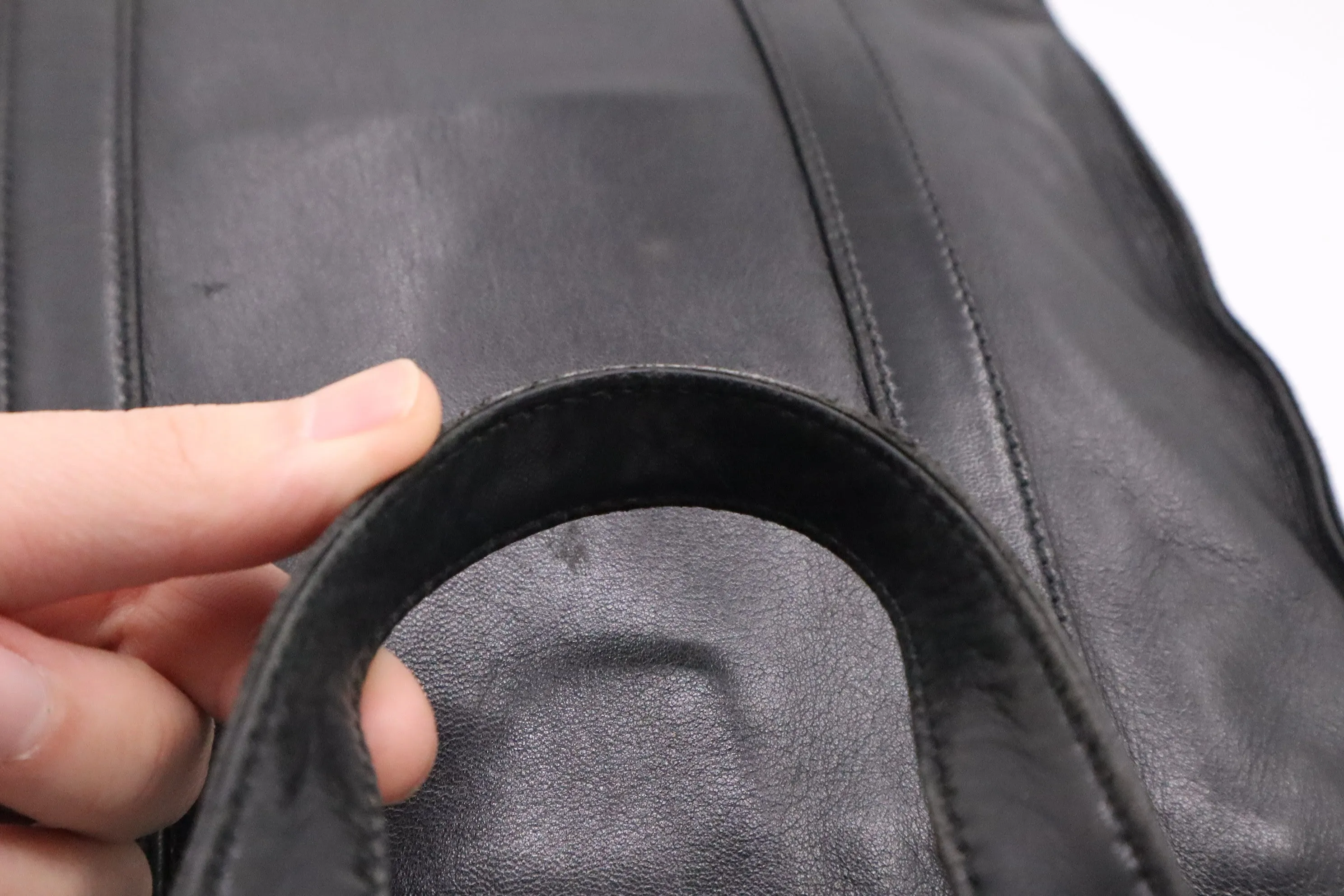 Prada Tote in Black Leather