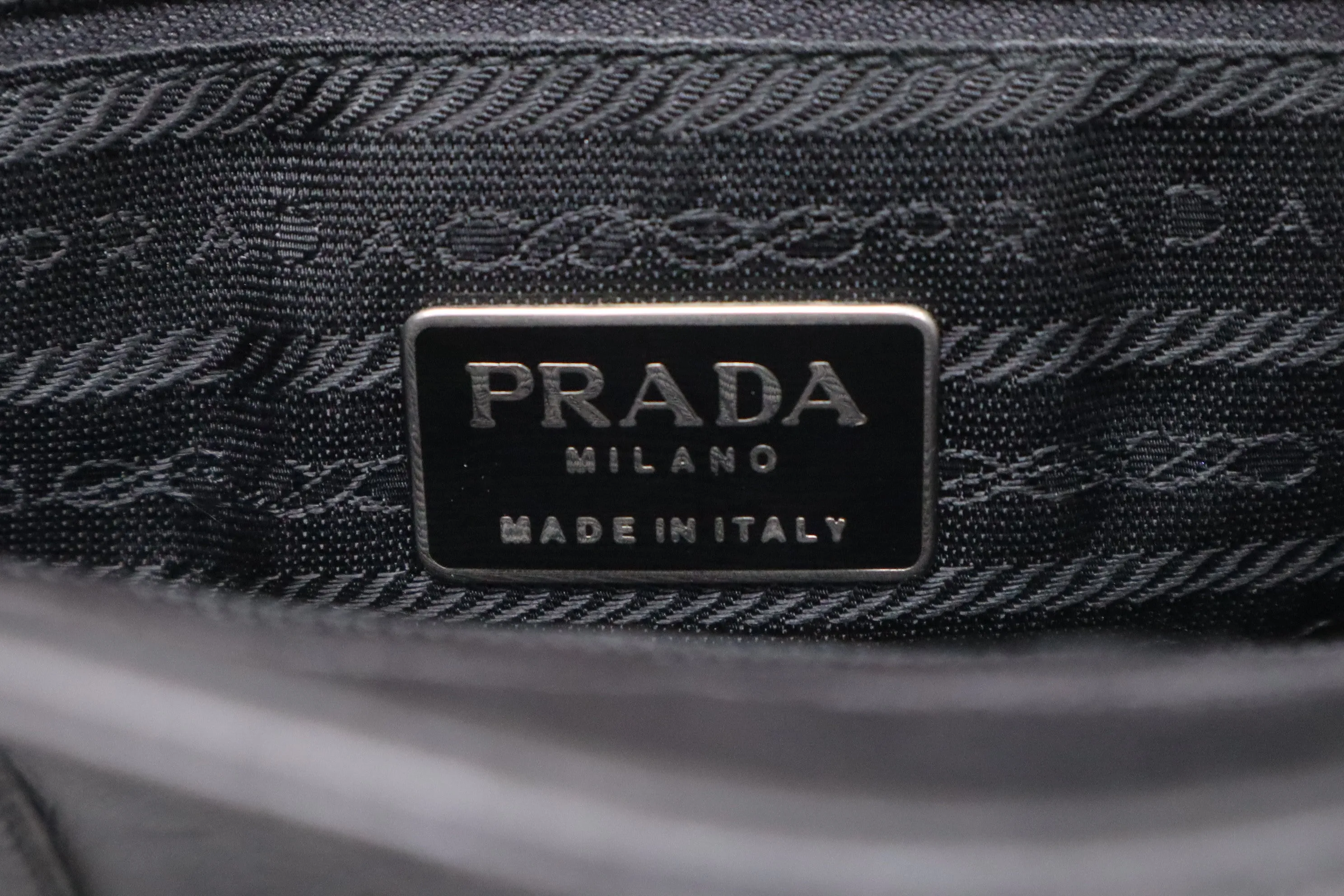 Prada Tote in Black Leather