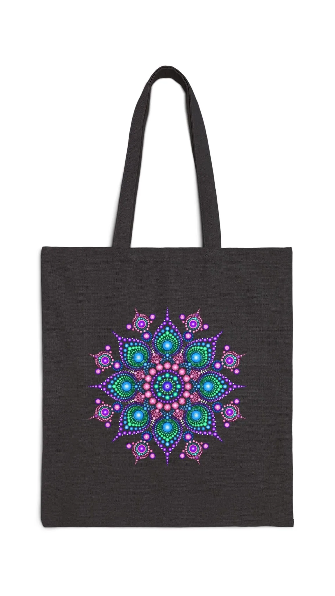 Purple Mandala Tote Bag