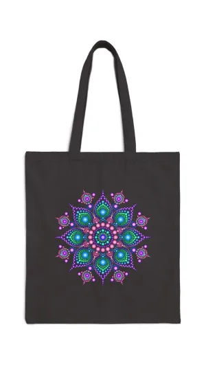 Purple Mandala Tote Bag