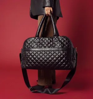 Quilted weekender