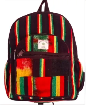 Rasta Mini Hemp Backpack - Wholesale