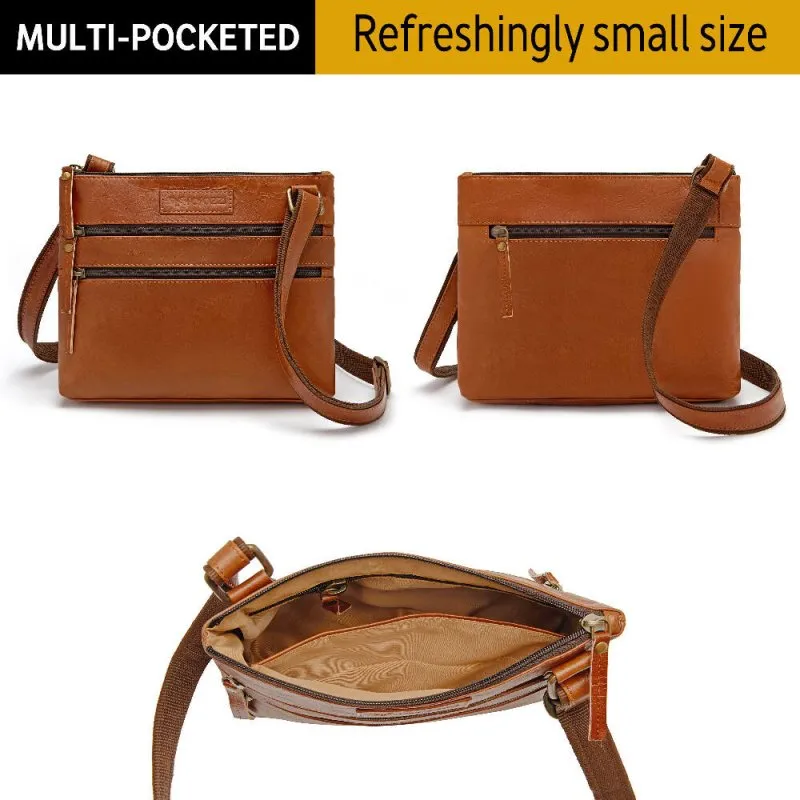 Rofozzi Hazel Leather Crossbody Bag