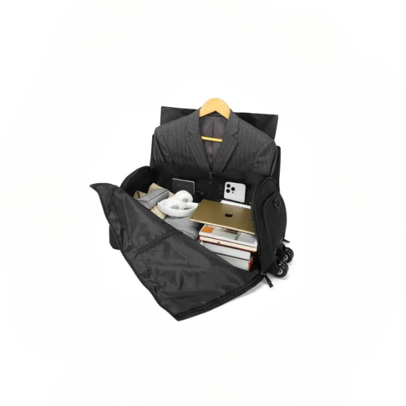 Rolling Duffel Bag With Telescopic Handle