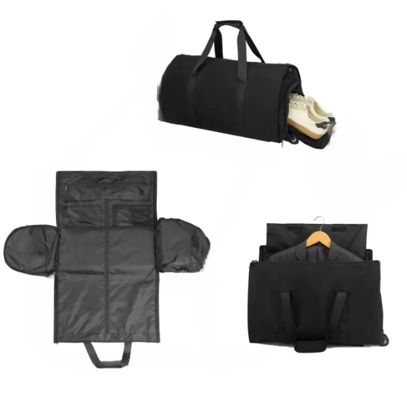Rolling Duffel Bag With Telescopic Handle