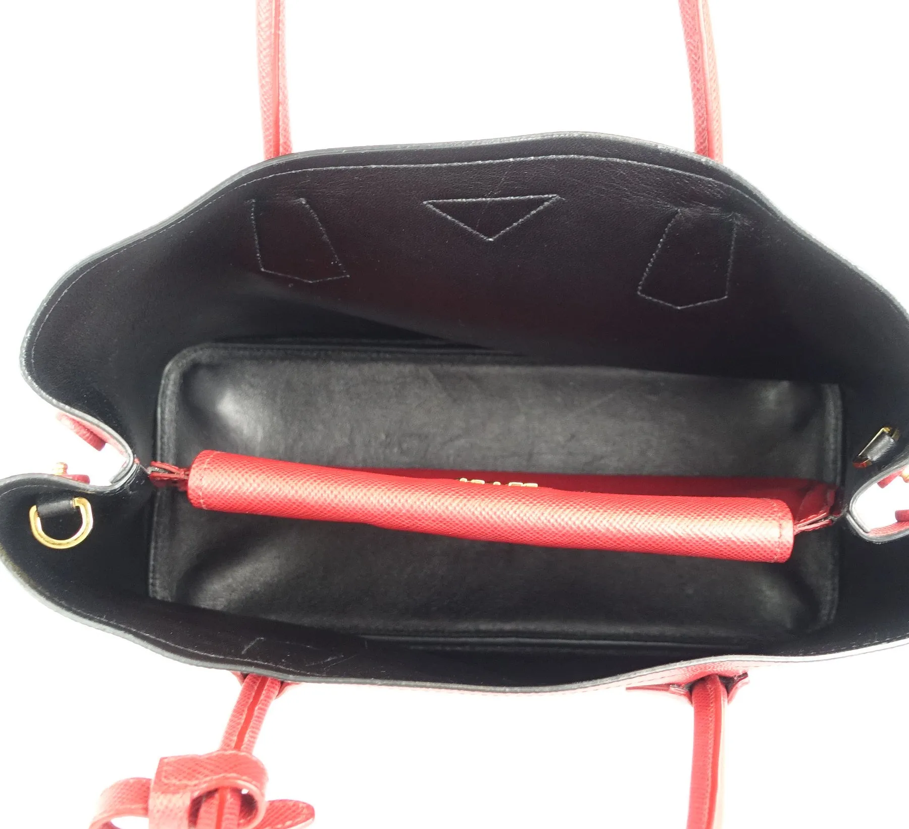 Saffiano Cuir Double Handle Tote Bag