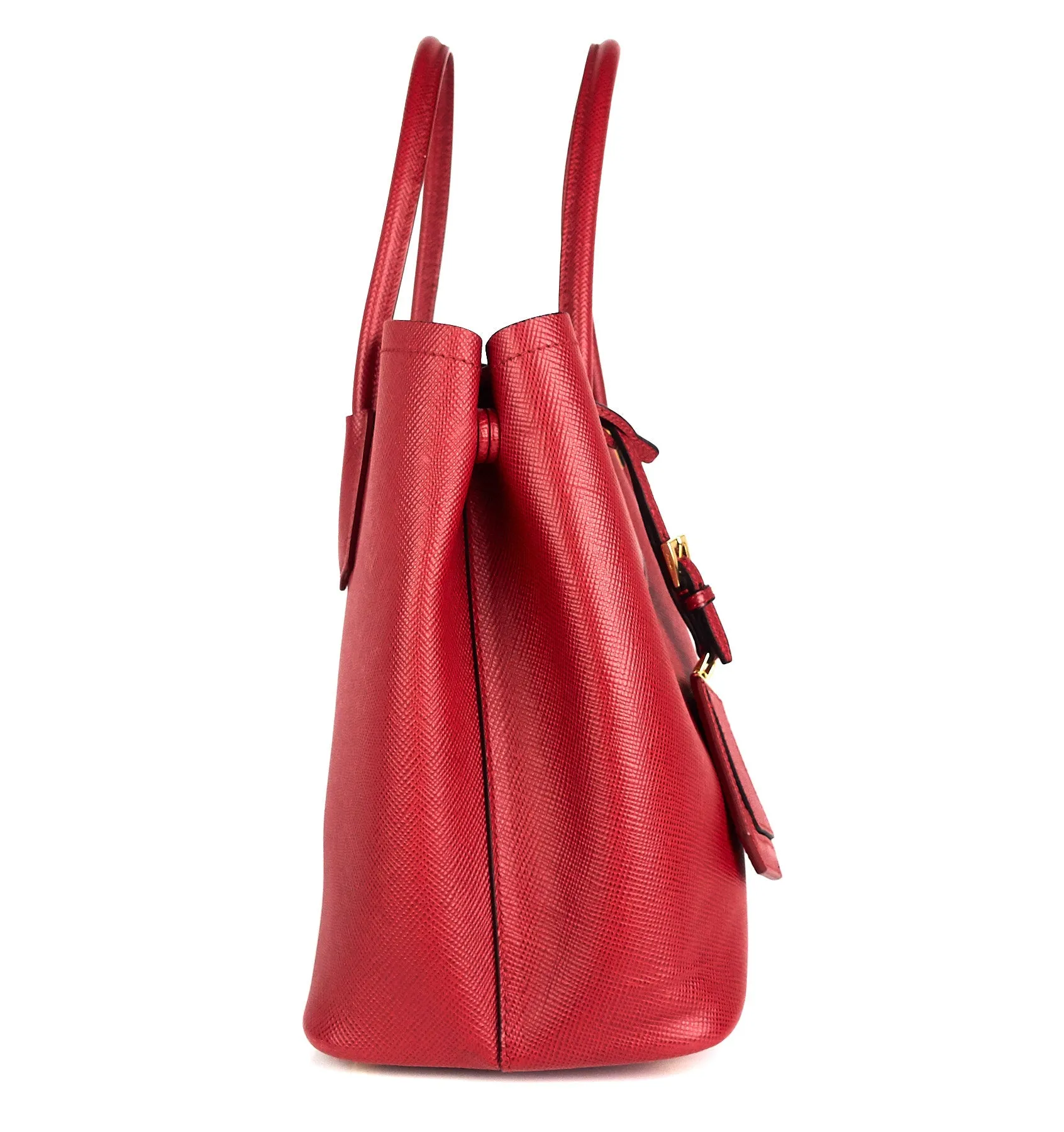 Saffiano Cuir Double Handle Tote Bag
